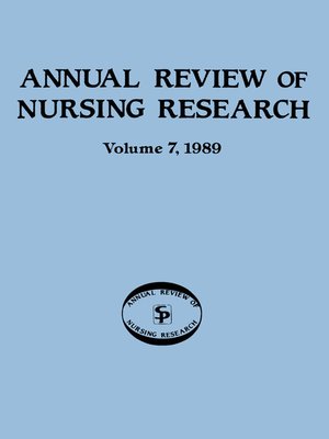 cover image of Annual Review of Nursing Research, Volume 7, 1989